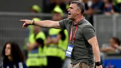 Ukraine coach Serhiy Rebrov 
